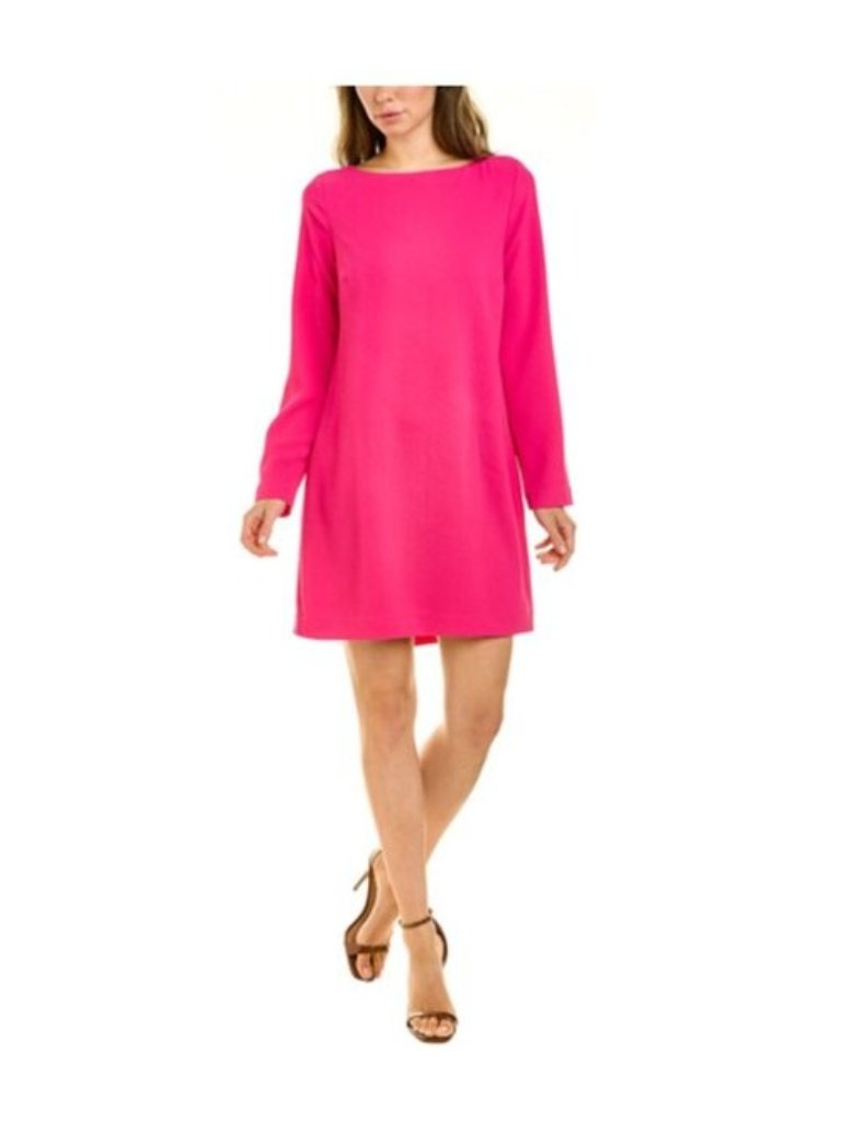 Trina Turk Lavaliere Shift Dress In Pink - 2